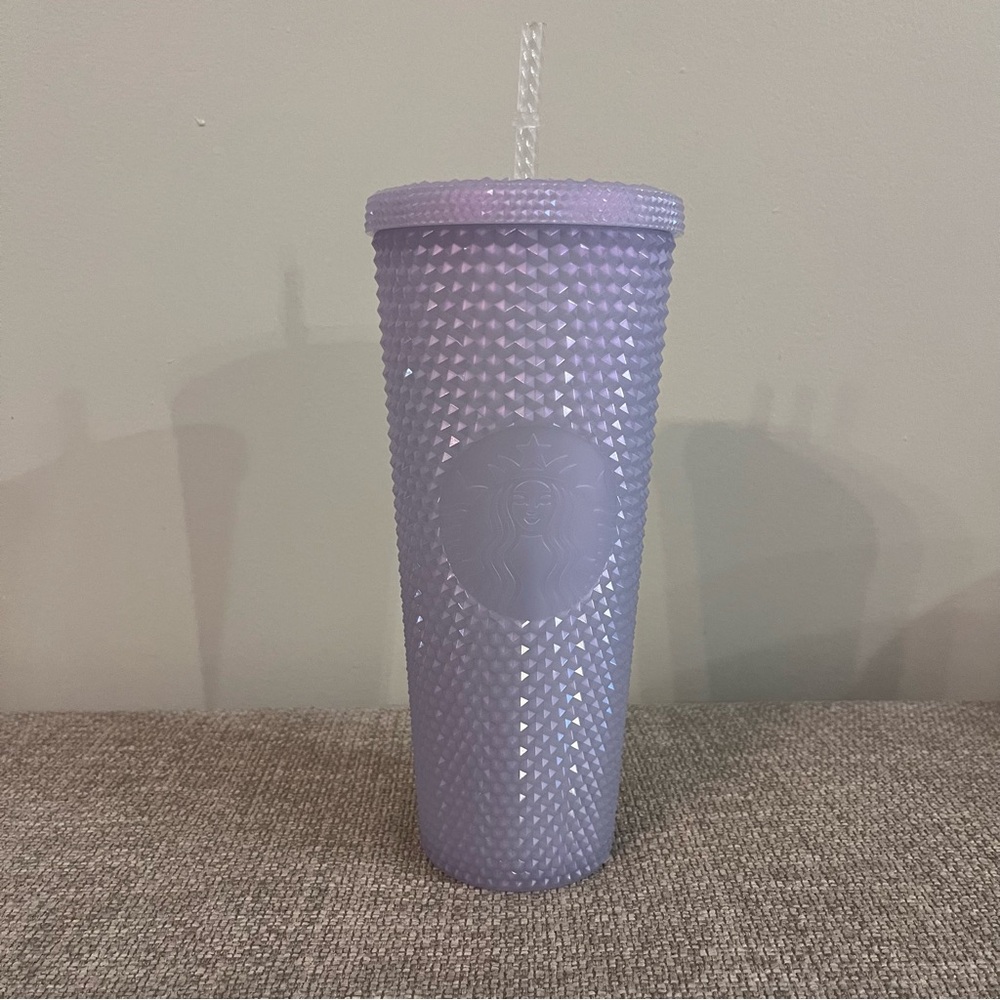 New Starbucks Korea Icy Bling Studded Venti Tumbler Cup with Straw 2021